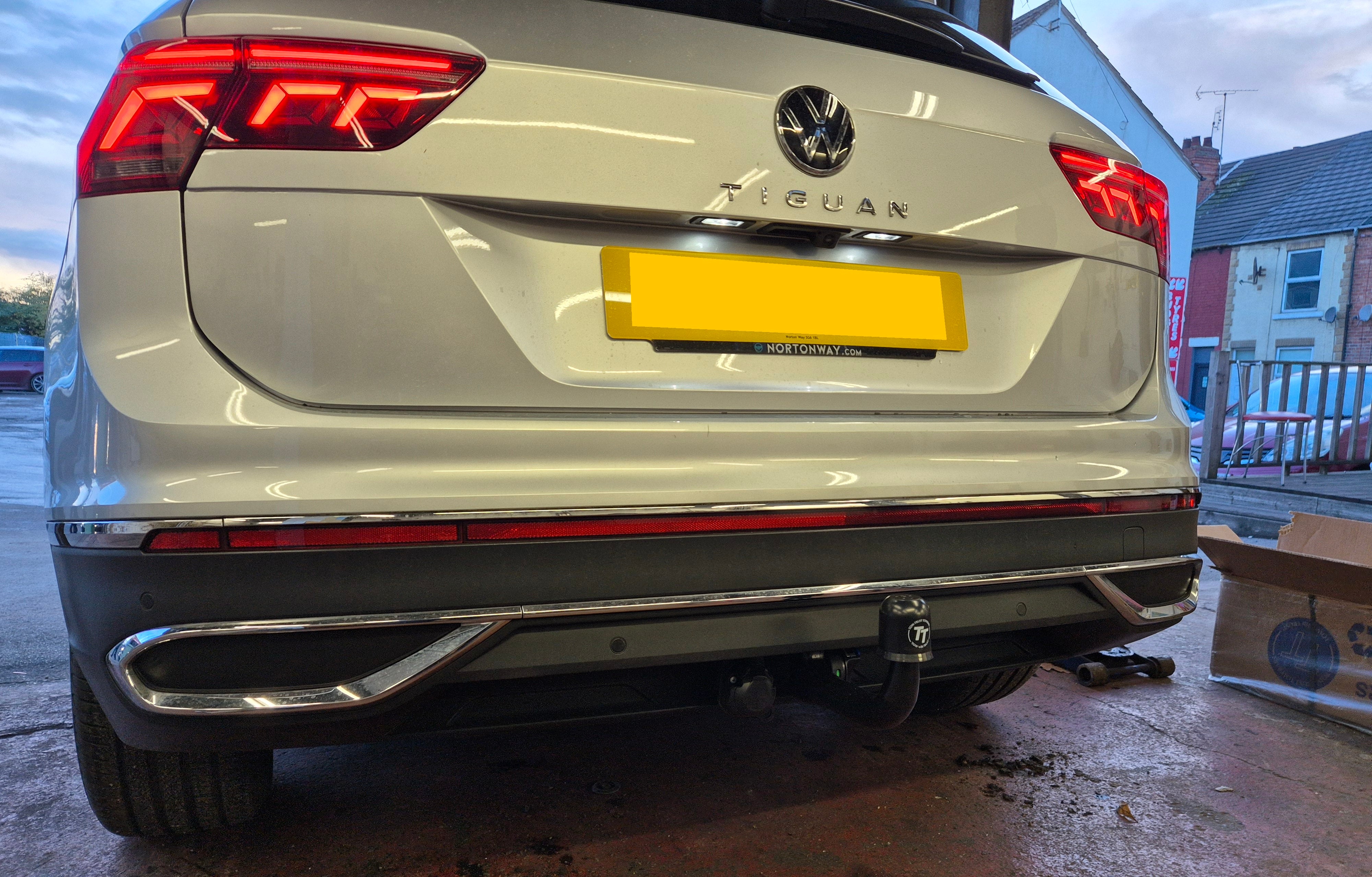Detachable Swan Neck Towbar - Tiguan (Inc. R-Line) 2016> Inc Fitting